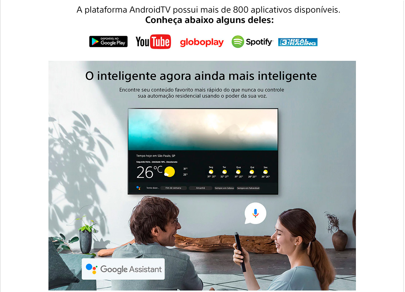 Smart TV LED 75 UHD 4K Sony BRAVIA XBR-75X905F X-Tended Dynamic Range, 4K X-Reality Pro, Wi-Fi e HDMI